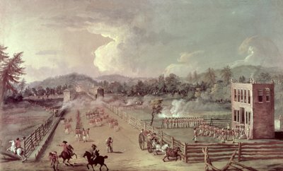 The Battle of Germantown, 4th October 1777 by Saviero Xavier della Gatta